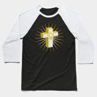 Jesus Cross Baseball T-Shirt